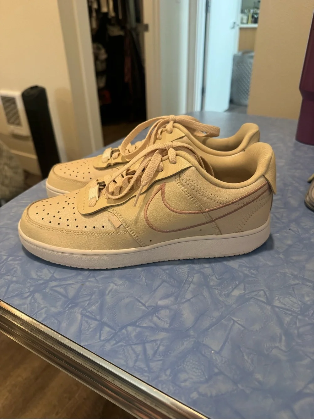 Nike Women’s Court Vision Low- premium pearl color